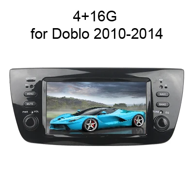 4G 16G for Doblo 10 SINOSMART 4/8 Core 2G/4G ram Android 8,1/8,0 автомобильный Радио DVD gps навигатор плеер для Fiat Doblo 2010 2011 2012- с Canbus - Цвет: 4G 16G for Doblo 10