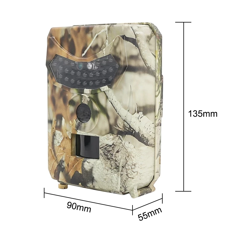 

Outdoor Hunting Camera 12MP 1080P Wild Animal Detector Trail Camera HD Waterproof Monitoring Infrared Heat Sensing Night Vision