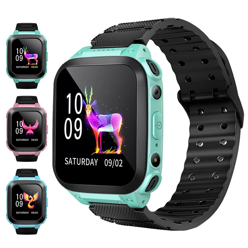 696 DF33Z Waterproof 4G Child Smart Watch Camera GPS WIFI Students Kids Children Smartwatch SOS Video Call Monitor Tracker DF33