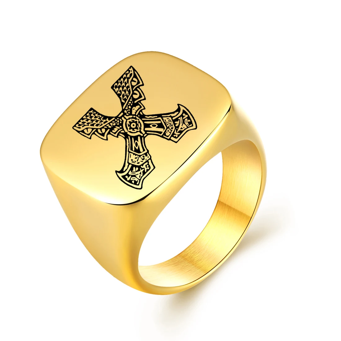 Кольца с гравировкой имени на заказ кольцо вывеской из нержавеющей стали