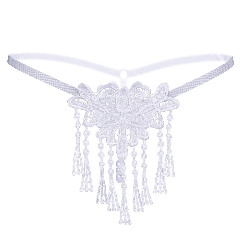YS90940-White Lurehooker, женские стринги, трусы, трусики, стринги, сексуальное нижнее белье, сексуальные, эротические, открытая промежность, трусики, Прозрачное нижнее белье, с вырезами - Цвет: YS90940-White