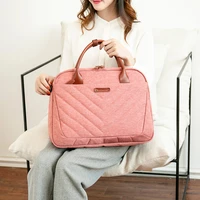 pink red nylon waterproof smart ladies women work shoulder tote laptop bags backpack
