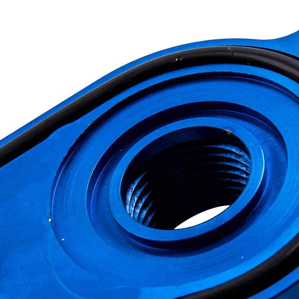 

Oil Cooler Flush Kit Fit for Ford 6.0l Powerstroke With Anodized Flush Adapter