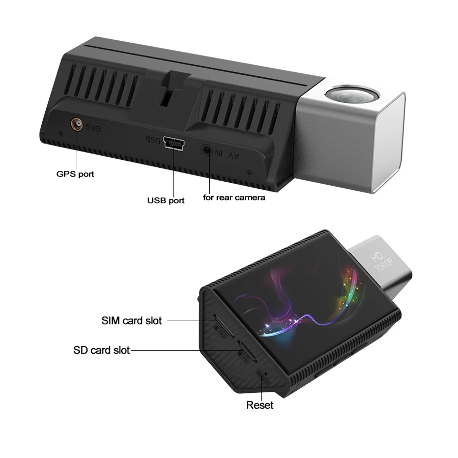3 inch 4G ADAS Android 8.1 Car DVR GPS navigation FHD 1080P Rear view camera G-sensor auto Video Recorder Monitor dash cam | Автомобили и