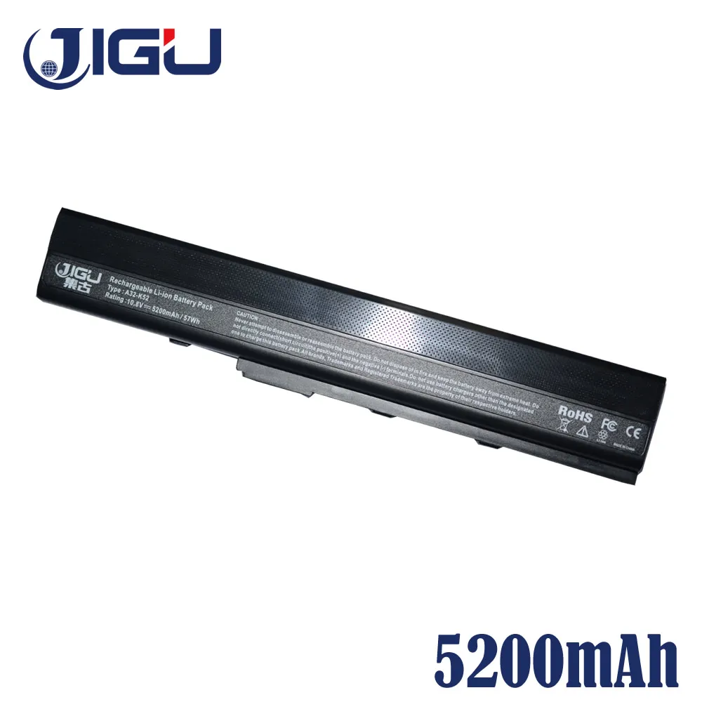 JIGU Аккумулятор для ноутбука ASUS X52D X52DE X52N A32 K52 X52DR X52F X52J K42 X52JB X52JC X52JE X52JG X52JK X52JR 6