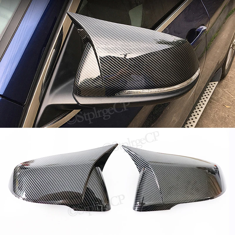 X1 F48 Карбоновая крышка зеркала для BMW X2 F39 F46 F45 F49 F52 Z4 G29 1 2 серии Touring Боковое зеркало