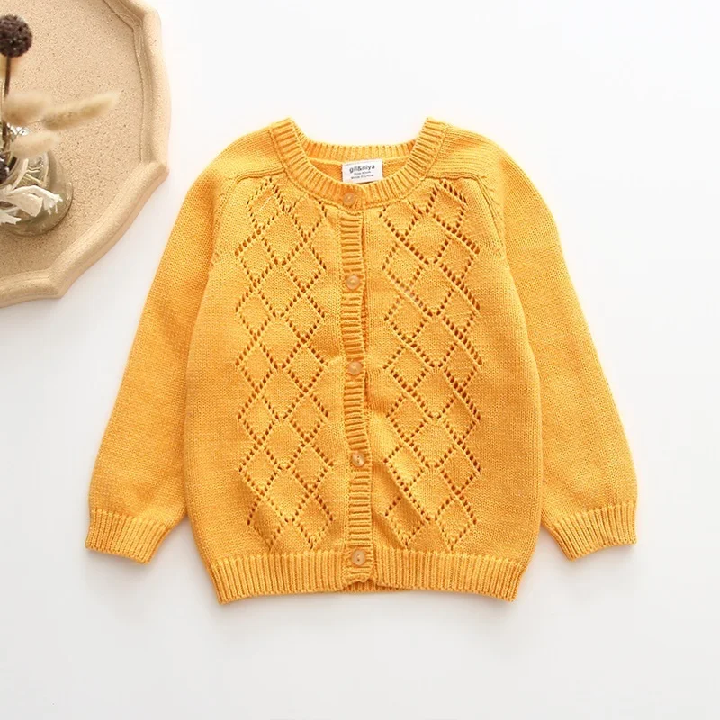 0 4Yrs для маленьких девочек Вязание Верхняя одежда и пальто детей Новая 2019