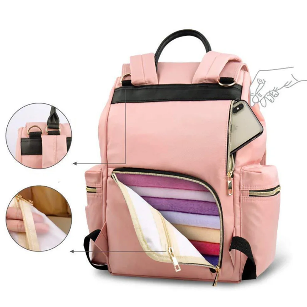 Сумка для мам рюкзак подгузников сумки Большой Вместительный водонепроницаемый