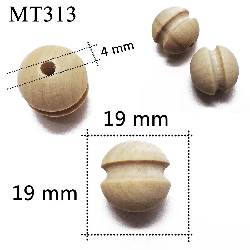 MT313 ZIEENE 5 шт 10 шт 15 шт 20 шт большие круглые Восьмиугольные деревянные бусины Natrual цвет пошив скрапбукинга поделки для дерева ручной работы кнопка - Цвет: MT313