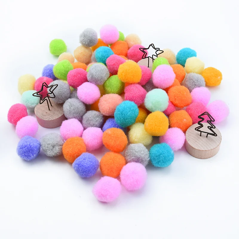 20 шт. помпон детские игрушки материалы Скрапбукинг аксессуары для украшения дома