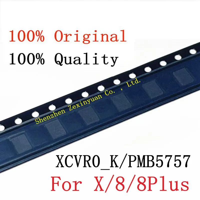 

5pcs/lot XCVR0_K /IC 5757/PMB5757 Chip For phone 8/8 plus/ X Intermediate Frequency IF Transceivers IC For Intelversion