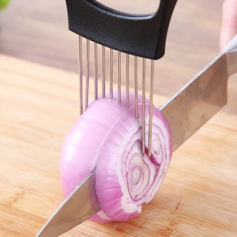 Защита для пальцев нержавеющая сталь овощерезка помощник фиксатор лук ломтик