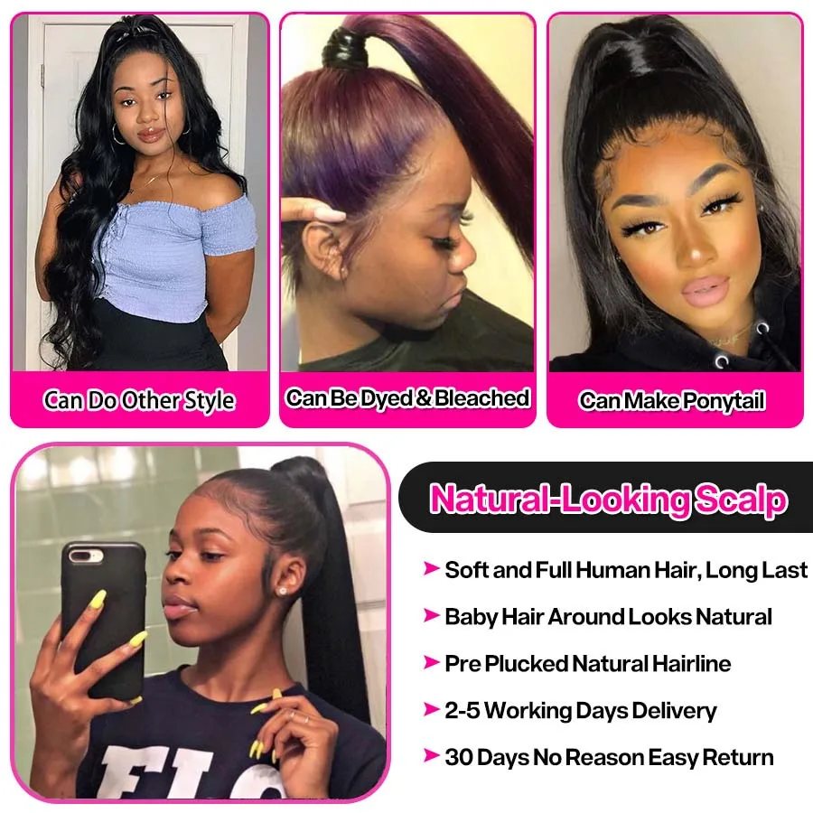 Парик Из прямых человеческих волос с бесплатной частью парики для черных женщин