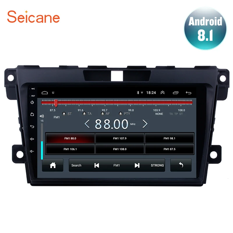 Seicane для 2007 2009 2010 2011 2012 2013 MAZDA CX-7 2Din автомобиля gps радио Android 8,1 9 дюймов Автомобильный мультимедийный плеер Поддержка DVR