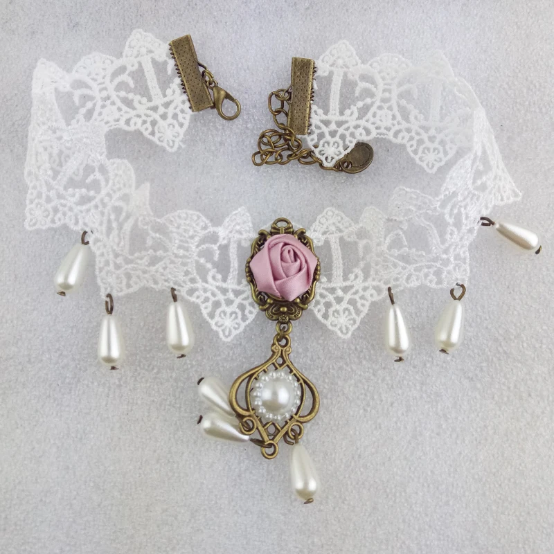 Винтажное ожерелье-чокер YiYaoFa готическое искусственное ожерелье эффектные