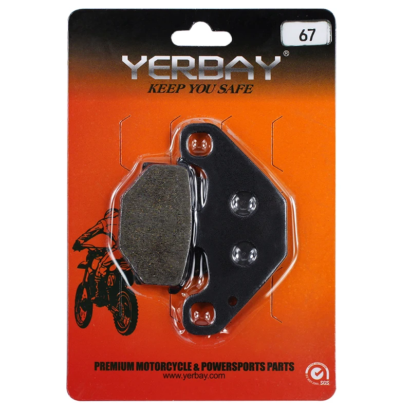 

Yerbay Motorcycle Front Brake Pads For SUZUKI RB50 RG50 OR50 ZR50 RB RG OR ZR 50 GN 125 GN125 GS125 GS 125 X4 125 GSX400 GSX 40
