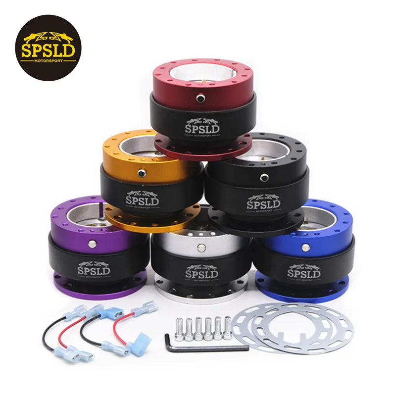 SPSLD Новый Универсальный Гоночный Автомобильный руль быстросъемная ступица