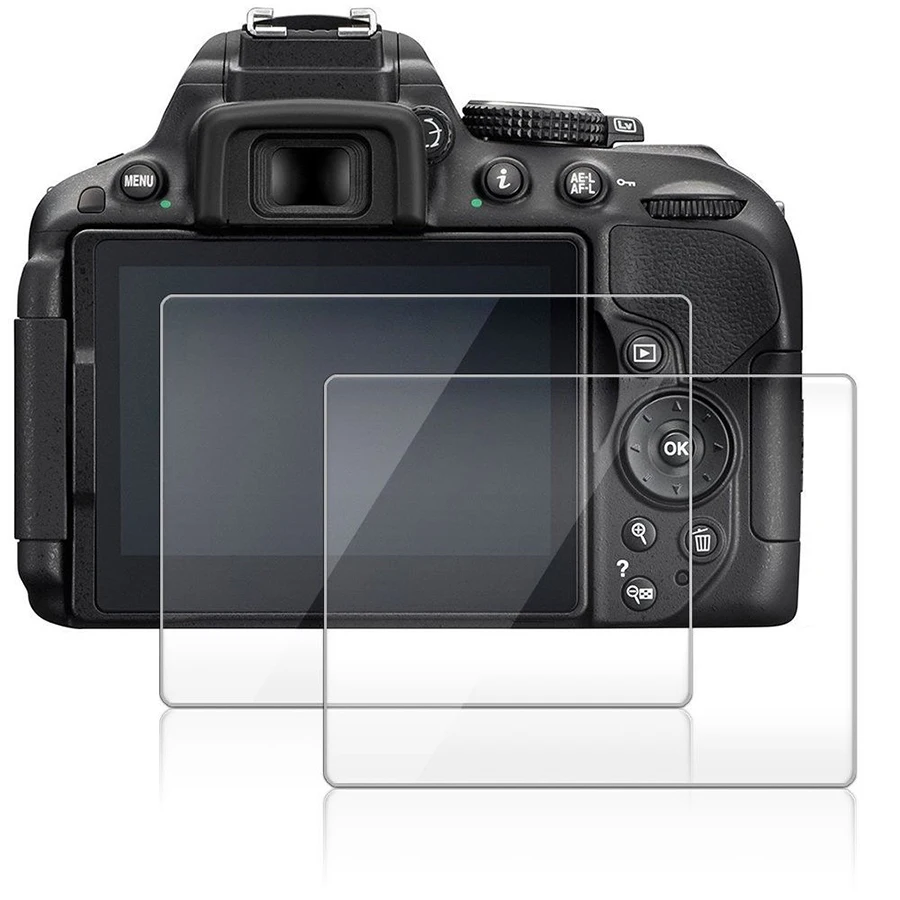 2.5D Ультра прозрачная защитная пленка для камеры Nikon ЖК экран из закаленного