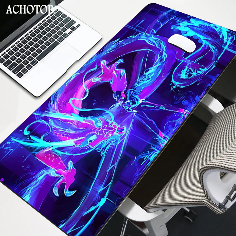 

LOL KDA Ahri Akali Kaisa Seraphine Large XXL Locking Edge Mouse Pad Gamer Free Shipping Large Gaming Mousepad Keyboards Desk Mat