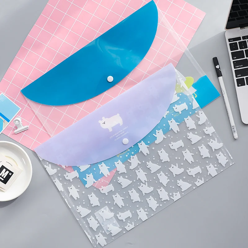 4 шт. долговечная папка магнит для документов Бумага A4 школьные канцелярские