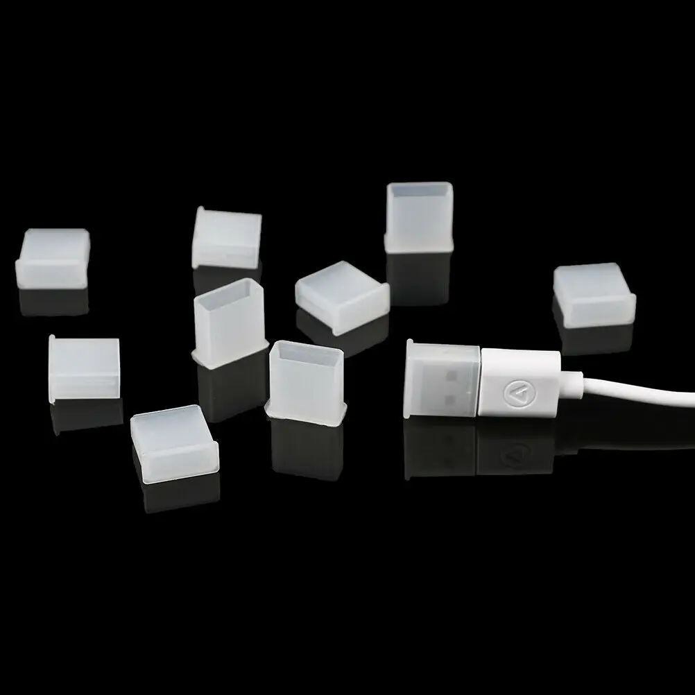 

10 шт./лот пластик USB Мужской анти-Пылезащитная заглушка для фиксаторы уход за кожей лица маска крышки протектора крышки
