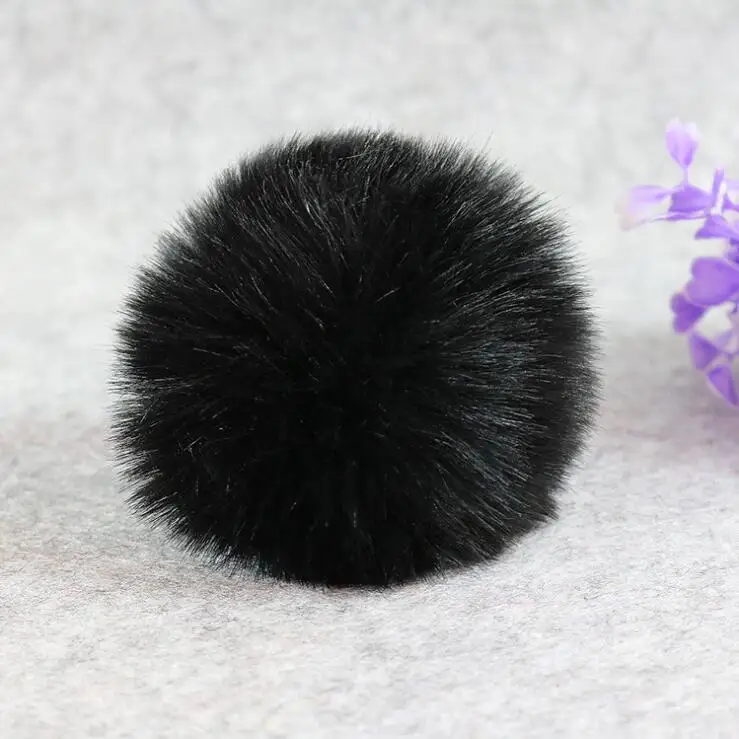 1 шт. 8 см большой помпон пушистый Плюшевые Ткань корабль DIY мягкие pom pon англичане Бал пушистика Home Decor швейные принадлежности craf цветы мяч декор помпон помпоны рукоделие помпоны - Цвет: I