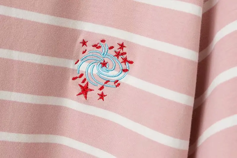 

Plus size O neck Striped short sleeve tshirts 2020 new summer casual ladies soft cotton pink t shirts female tops t-shirts