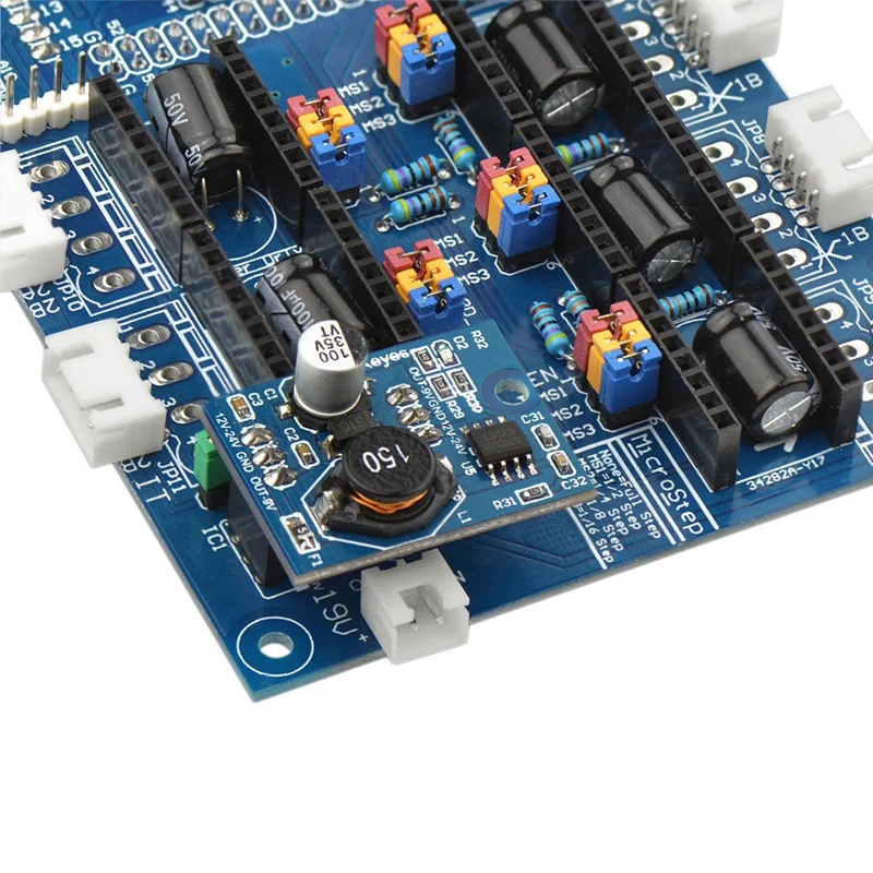 Материнская плата PCB RAMPS1.57 для Ultimaker 3D принтера Поддержка двуглавого ввода |