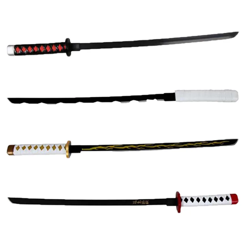 Аниме Demon Slayer Blade Tanjiro Zenyi Tomioka Yoshiyuki 40 см Косплей Катана ПВХ Unblade Молодежная игрушка