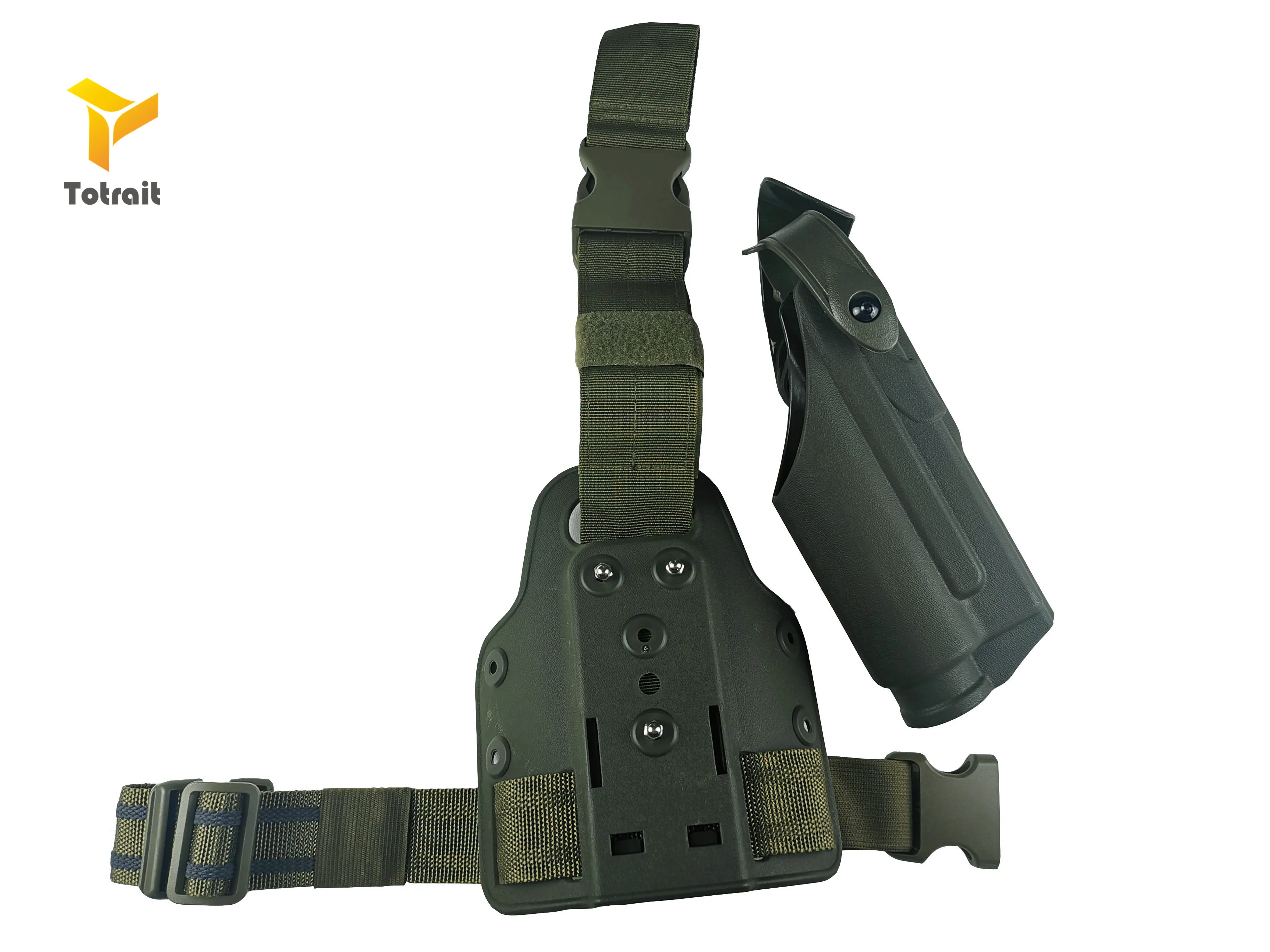 Airsoft Safarilands пистолет Glock17 19 22 23 31 Ремень Кобуры вспышка светильник для правой руки использовать ножной кобура светильник подшипник glock кобура