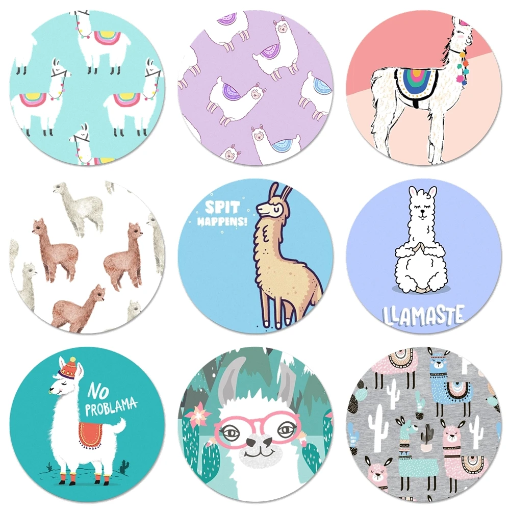 

Cute Llama Alpaca Animals Cartoon Refrigerator Magnet Bottle Opener Beer Coke Sue Bottle Opener 58mm