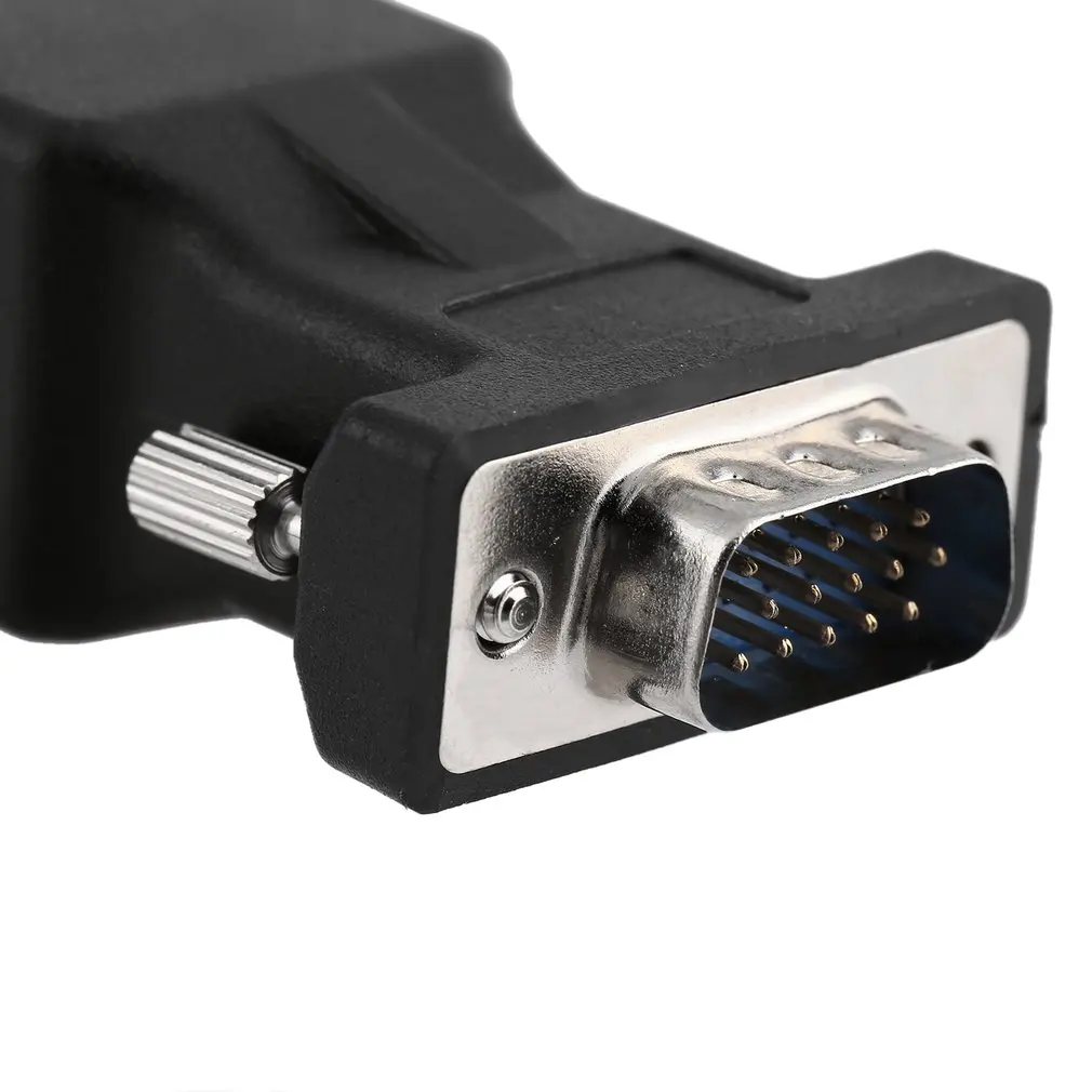 15pin VGA мужской/женский для LAN CAT5 CAT6 RJ45 сетевой кабель адаптер Dada передачи