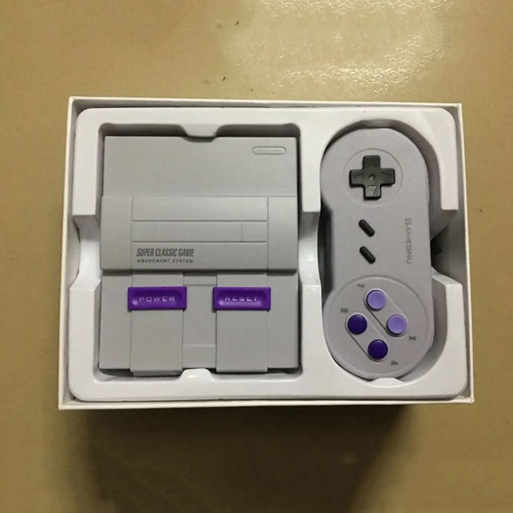 Classic Mini Edition Console Entertainment System Compatible with Super Nintendo Games Retro Handheld Video Game | Электроника