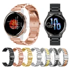 Нержавеющаясталь ремешок для смарт-часов Garmin Вену 2S  Vivoactive 4S 40 ммGarminMove 3S смарт-часы ремешок для часов металлический браслет ремешок для часов