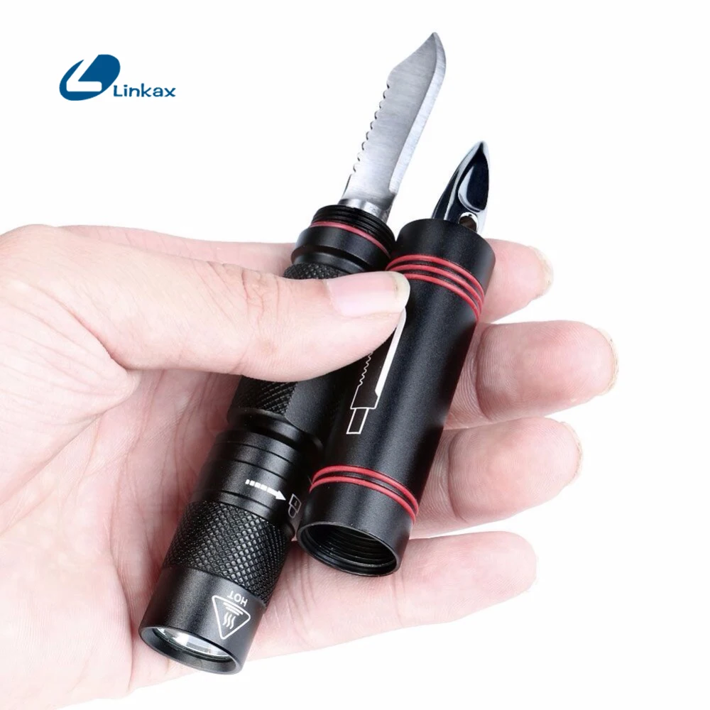 Портативный многофункциональный светодиодный фонарик 1000 лм для походов и
