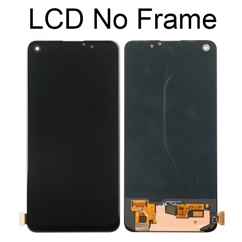 6 4 for oppo realme 7 pro lcd display with frame touch screen digitizer assembly for realme rmx2170 replacement parts free global shipping