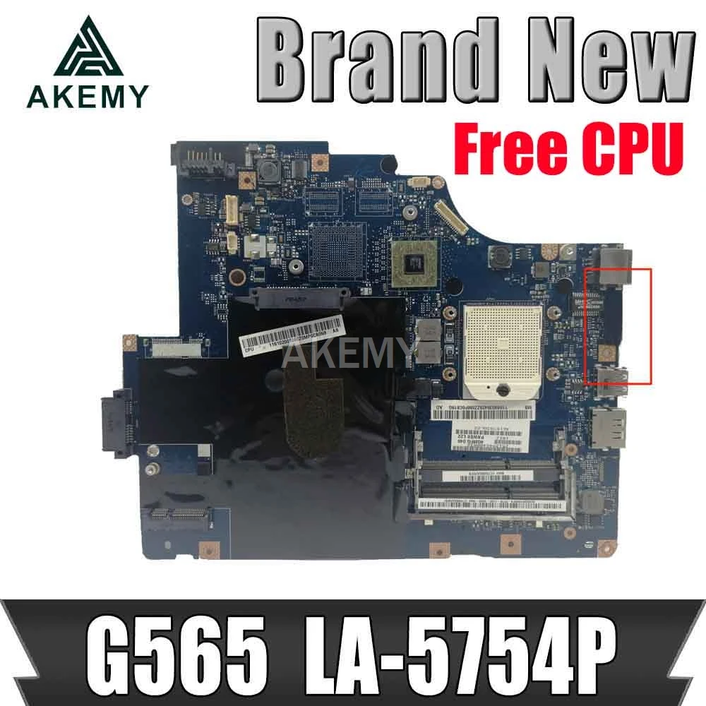 

LA-5754P motherboard For Lenovo G565 Z565 Laptop motherboard Z565 motherboard Test mainboard