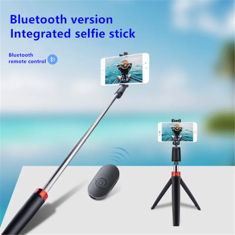 2021 новейший 3 в 1 Беспроводной селфи Палка с Bluetooth мини Портативный мобильный