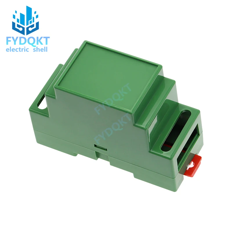 1 шт. din-рейку распределительная коробка ПЛК Пластик электроники Shell Project чехол