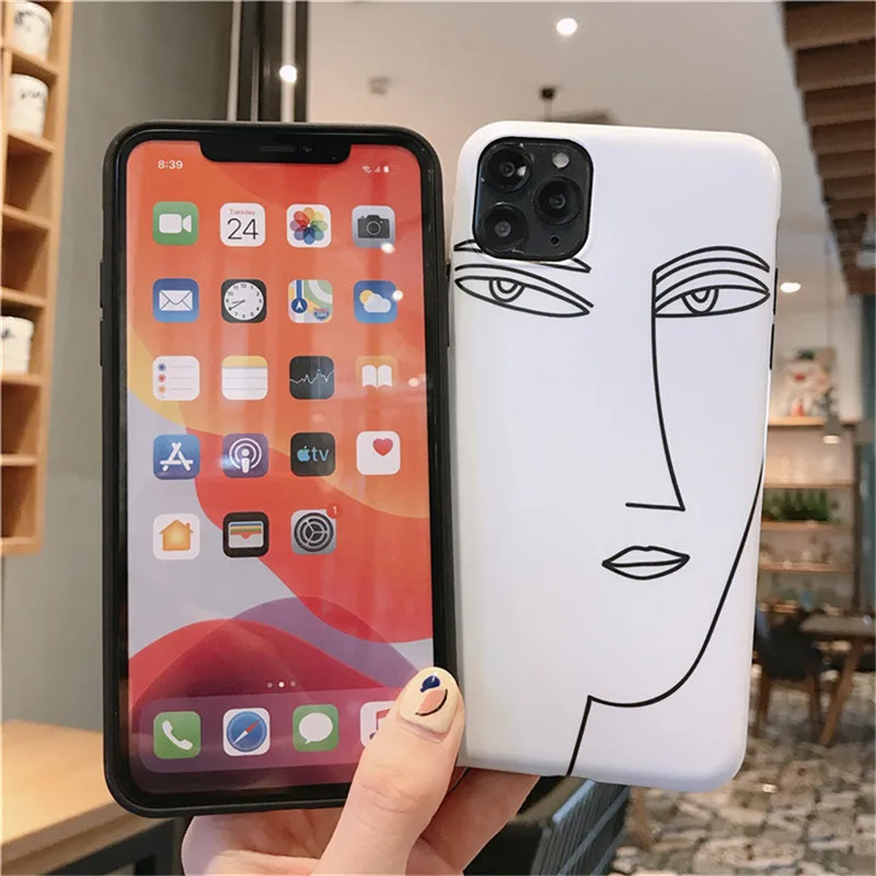Художественная задняя крышка для iPhone 11 Pro Max 7 6 6S 8 Plus высокое качество IMD чехлы