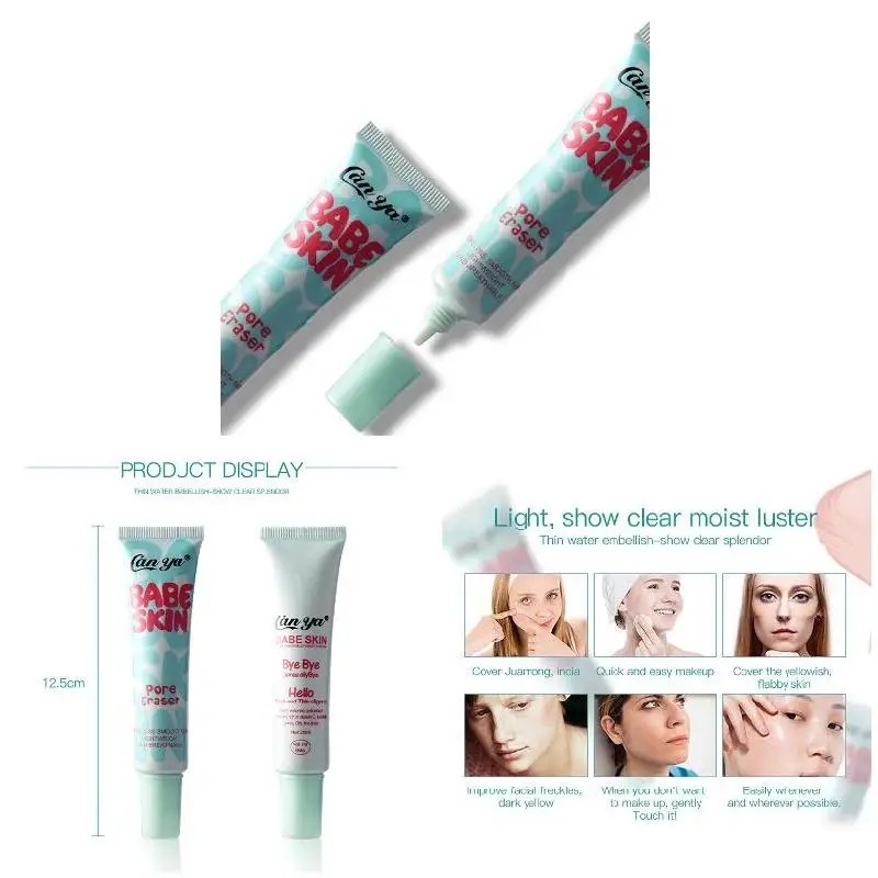 

Face Primer Cream Whitening Moisturizing Concealer for Facial Base Makeup Cosmetics RP