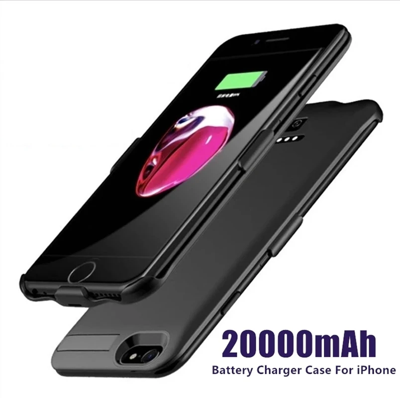 

20000mah Ultra-thin Power Bank For iPhone 6 6s 7 8 plus case Battery Charger Cases For Iphone 11 Pro Max 11pro Charging Case