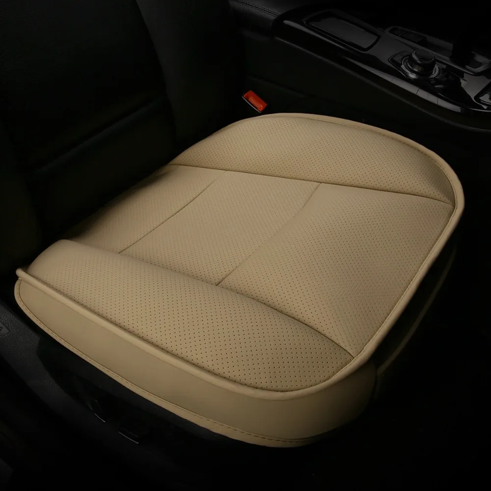 

3 colors Car Seat Cover PU Leather Car Seat Cushion Automobiles seat Protective pad Non-slip Cover Seat car