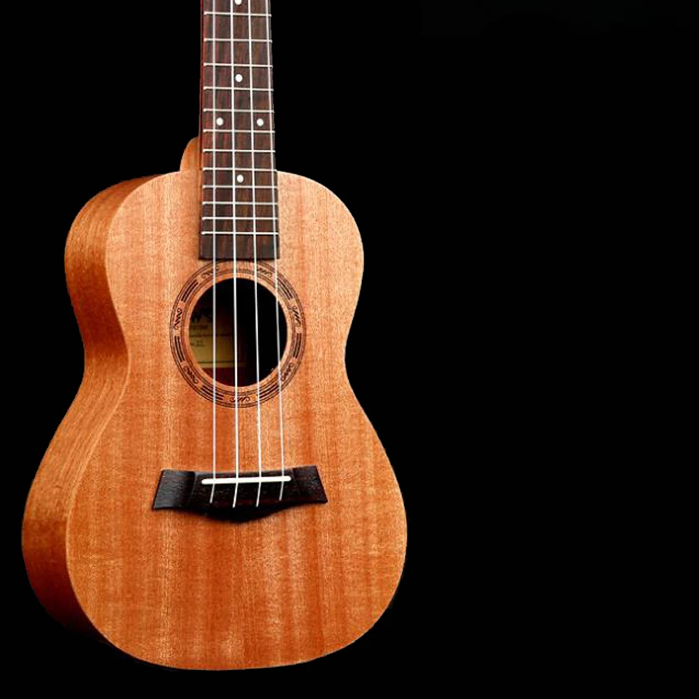 Укулеле 21 дюйм для начинающих Гавайская гитара из красного дерева укулеле с