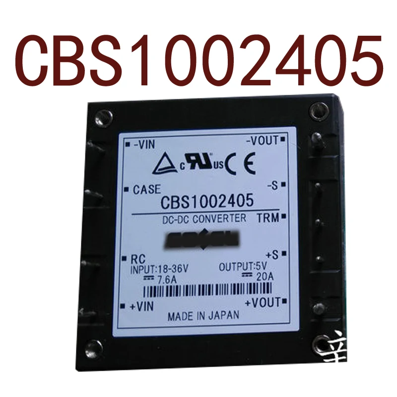 

Original-- CBS1002405 DC-DC18-36V-5V20A 50W 24V-5V20A 1 year warranty ｛Warehouse spot photos｝