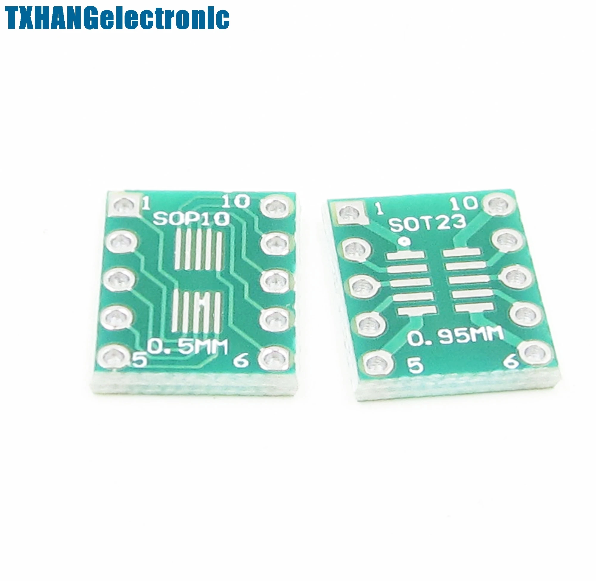 Адаптер IC SOT23 SSOP10 MSOP10 UMAX для DIP 0 5/0 95 мм 10 шт. | Электронные компоненты и
