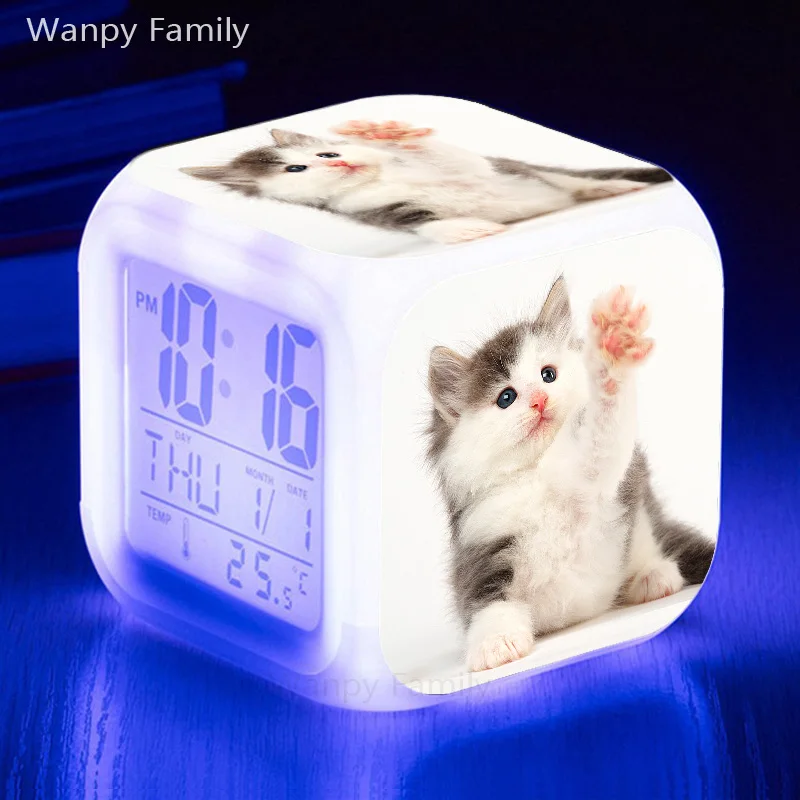 Kids Birthday Gifts Student Bedroom Wake Up Timer Home Decor Portable Desk Clock