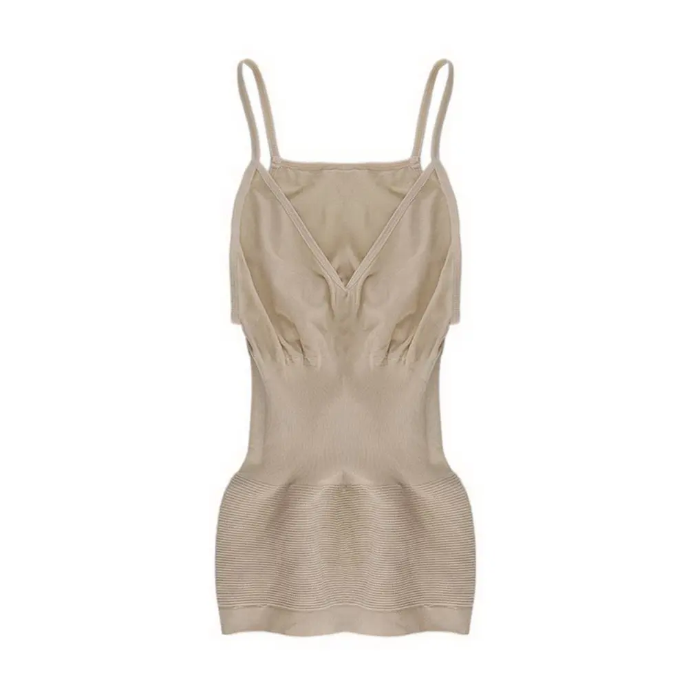 Новый женский жилет для похудения форма сжигания жира Открытая грудь однотонный