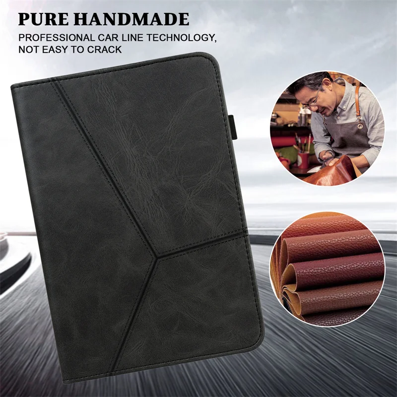 

All-New For Amazon Kindle Fire HD 10 2021 Fire hd 10 Plus 2021 Flip Tablet Case Inner case is made of soft TPU Protective Shell