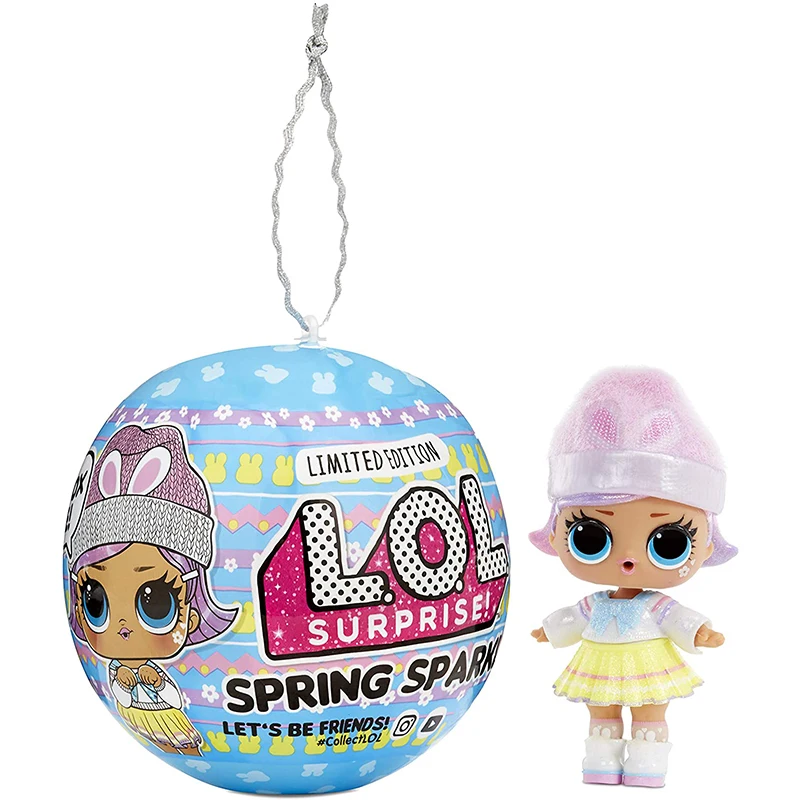 

Оригинальный из серии «LOL Surprise» Весна Блеск-зайчик Хун кукла глухая коробка сюрприз сестры фигурку модель игрушки подарок для детей